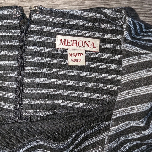 Merona Fit&Flare Dress XS - Picture 3 of 5